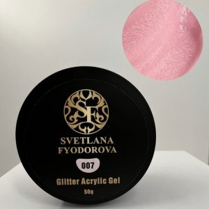 Glitter Acrylic Gel 50g, 07