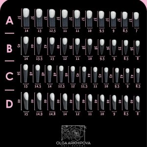 Верхние формы для французского маникюра