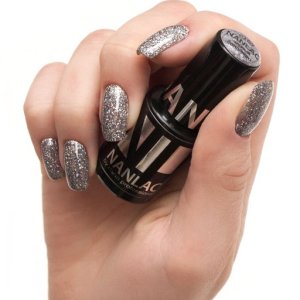 Гель-лак NL 2167 черный бриллиант 6 мл