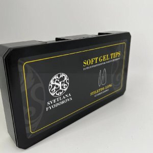 Гелевые типсы Stiletto Long