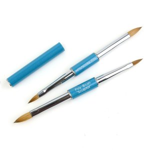 Кисть для моделирования ногтей PolyGel премиум класса. Poly-Brush «Sculptor»